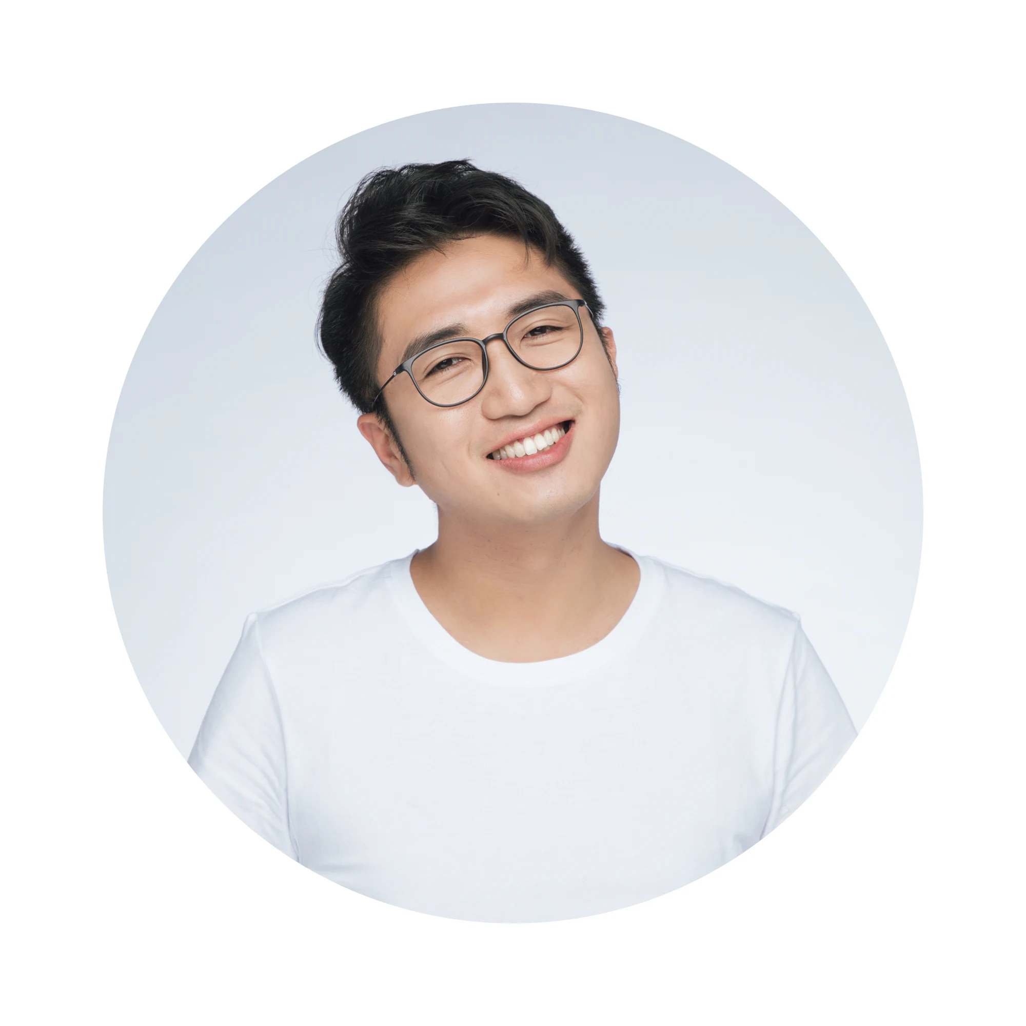 Thomas Wong smiling